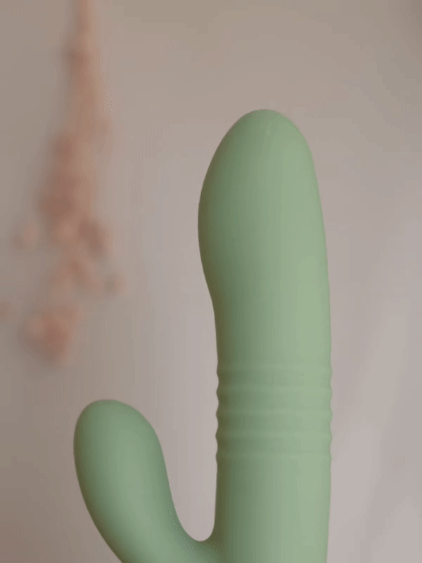 Duurzame en pulserende rabbit vibrator