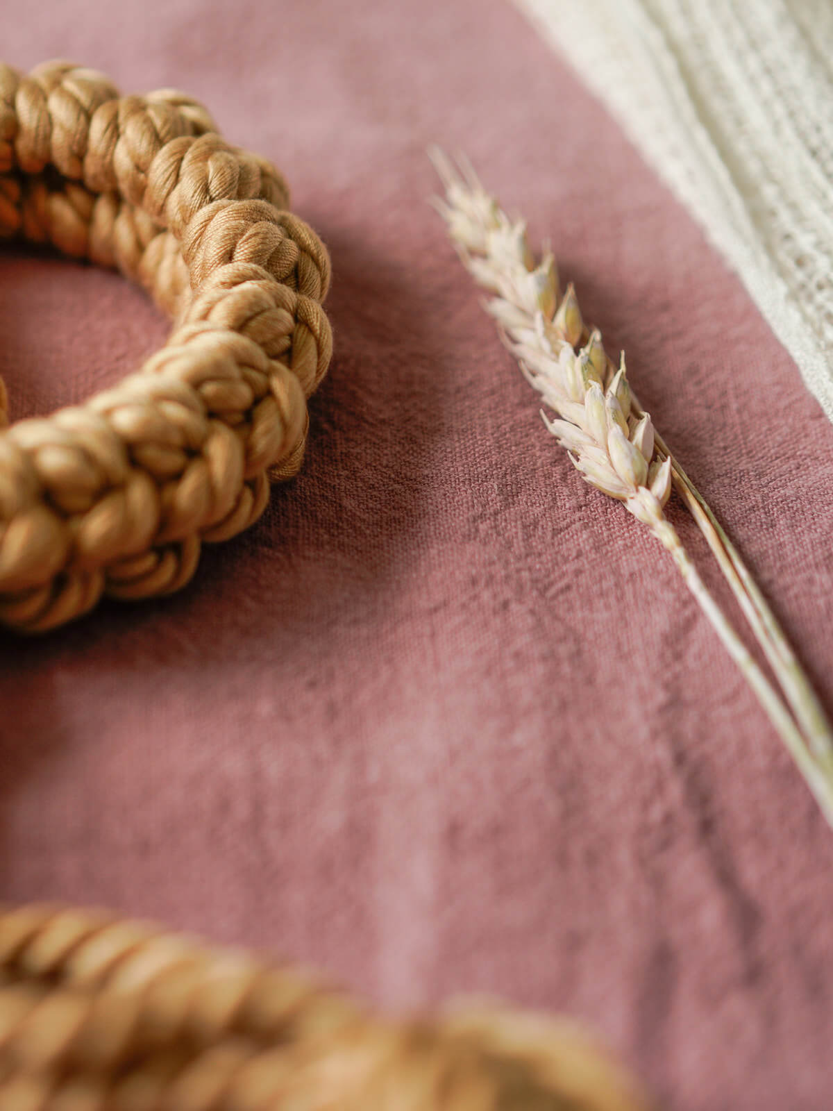 Bondage Handboeien van hennep - jute - LieLei