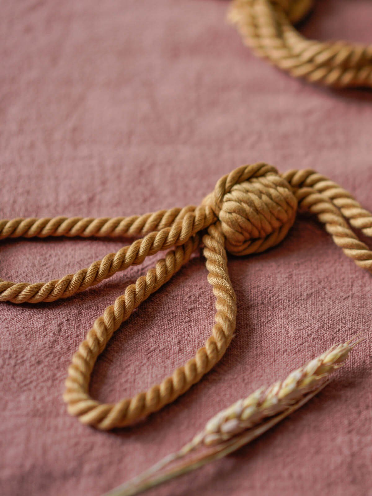 Bondage Handboeien van hennep - jute - LieLei