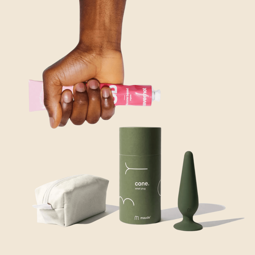 Combinatie korting mini buttplug & glijmiddel op siliconenbasis - LieLei