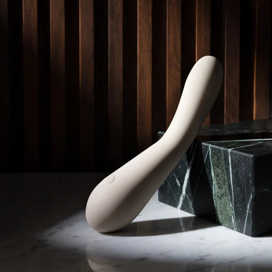 Gebogen Vibrator ftalaanvrij en duurzaam