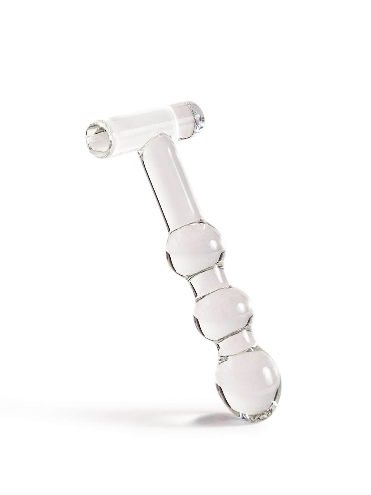 Glazen dildo veilig en duurzaam van borosilicaatglas van 15 centimeter