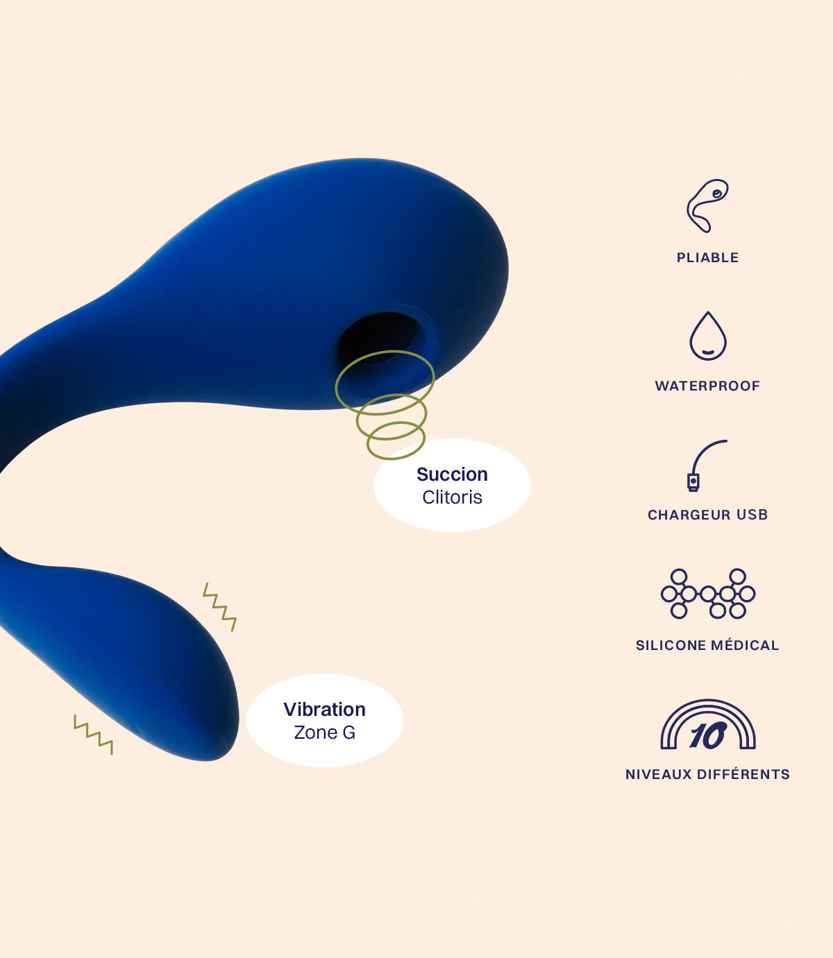 Satisfyer van Puissante luchtdruk vibrator duurzaam en veilig