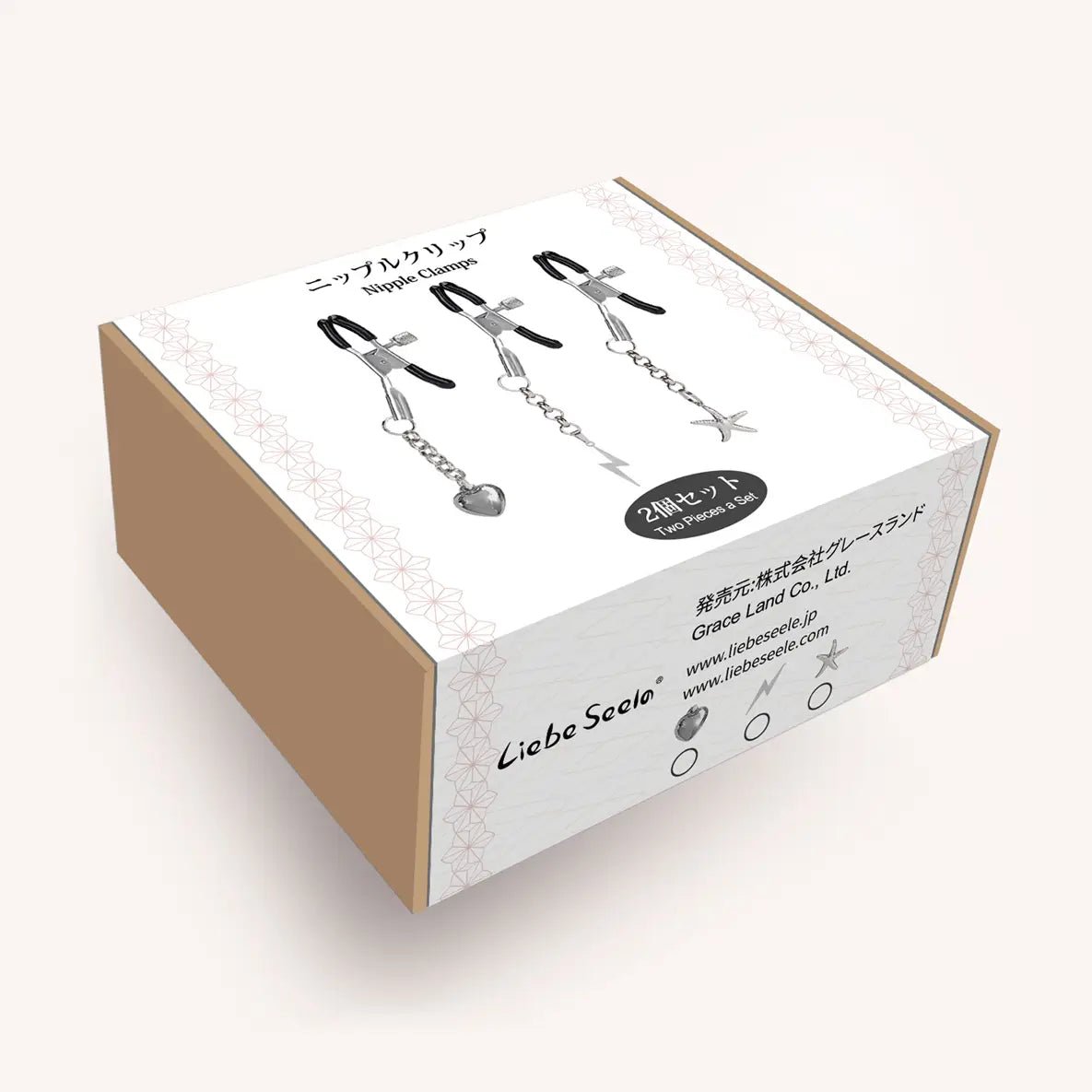 Tepelklemmen met zilveren bliksemschicht - LieLei