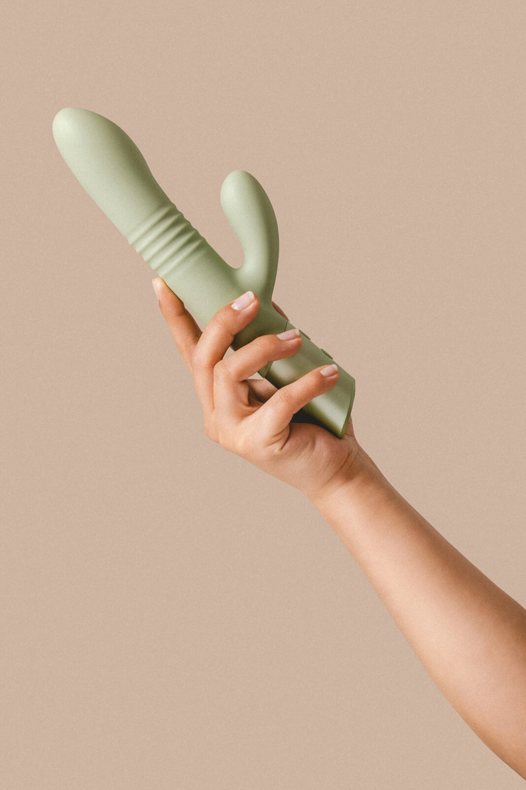 Duurzame en veilige Thrusting Rabbit Vibrator The Natural Love Company