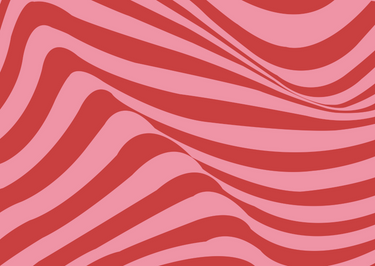 Golven in twee kleuren roze
