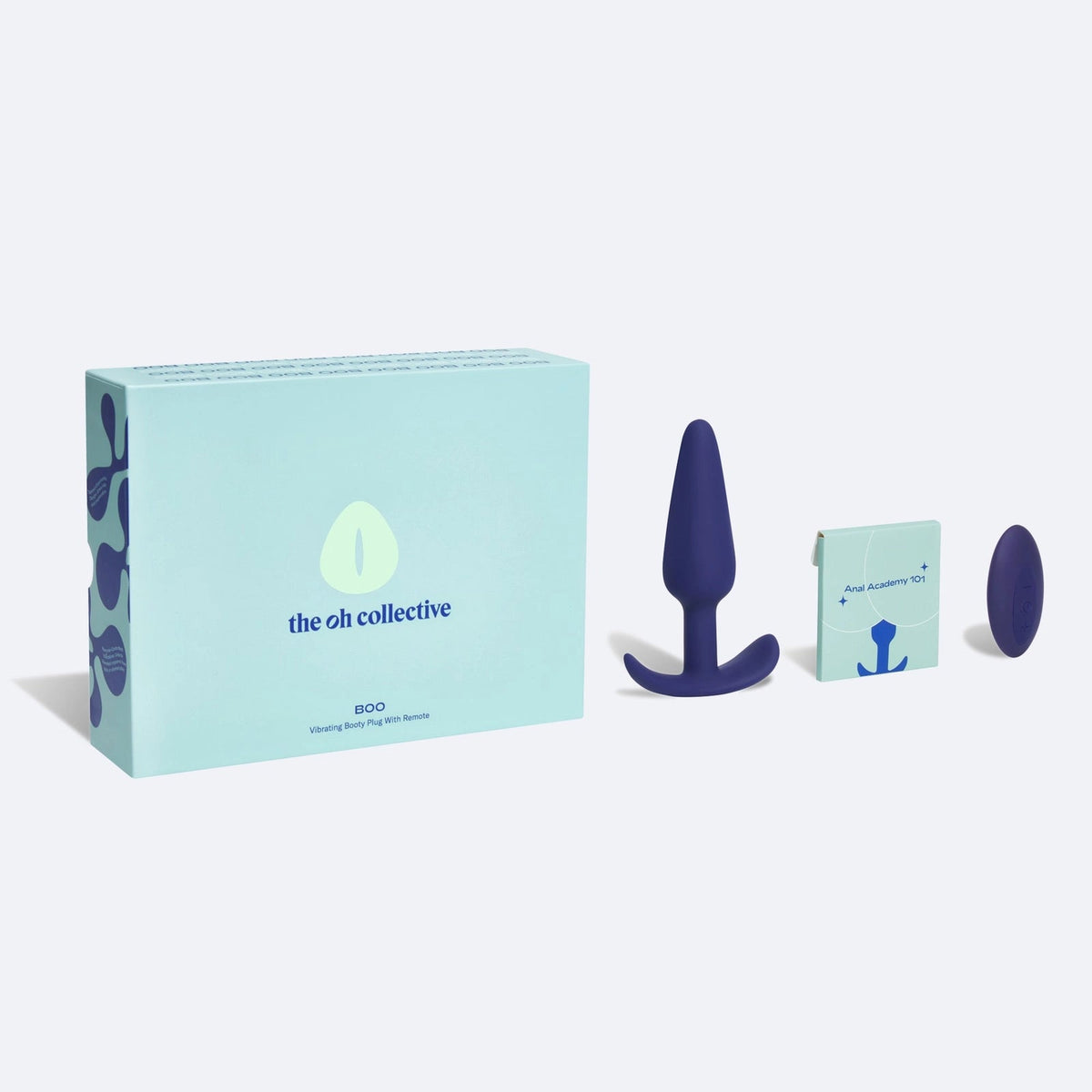Remote controlled anal toy - vibrating buttplug