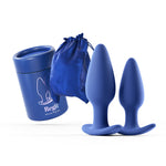 mini butt plug set van veilige siliconen