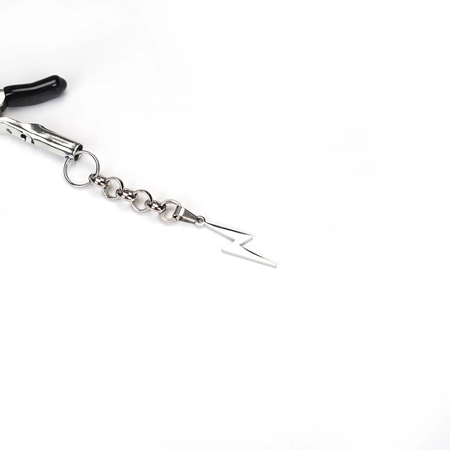 Tepelklemmen met zilveren bliksemschicht - LieLei